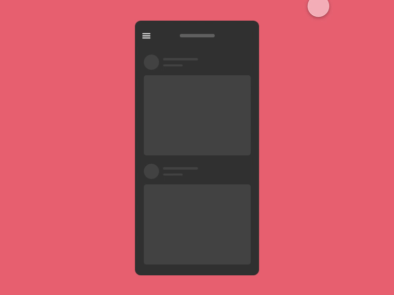 DailyUI 053 - Header navigation adobe xd android app animation branding dailyui design dribbble header header navigation interaction design ios menu menu bar menu navigation microinteraction minimal navigation typography ui ux