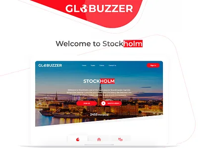 GLOBUZZER | Stockholm branding design dribbble best shot flight app flight website globuzzer website graphic design illustration landing page design product design scandinavian countries stockholm sweden travel travel app travelling website ui ux design user experience design user interaction user interface design visual design
