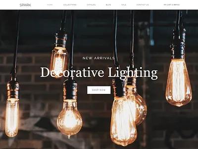 Spark - Lighting Store Modern Shopify Theme lightening store online store shopify shopify theme store