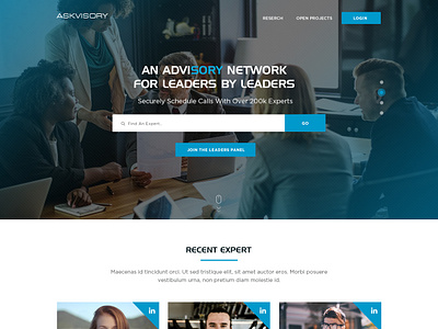 ASK Visory ask visory business corporate design esolzwebdesign typography ui web design