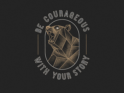 Bear apparel apparel design apparel. badge design bear design illustration lettering t shirt type typography