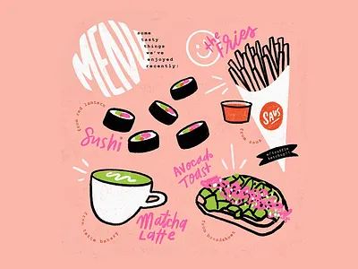 MA Menu #2 boston chandoodles couriernew design designer doodle food foodie illustrate illustration illustrator massachusetts menu menu design menudesign