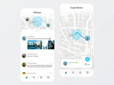 20 Location Tracker app clean comments dailyui design location location app location tracker locationtracker map minimal minimal app new pin simple sketch sns tweet ui white