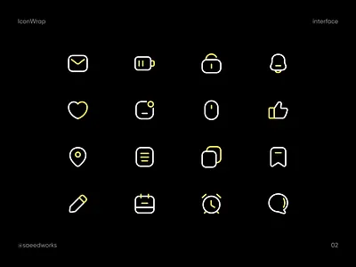 IconWrap - Interface 🧑🏻‍💻 essential icon icon icon design icon pack icon set icondesign iconography iconpack icons iconset iconwrap interface icon product ui uidesign