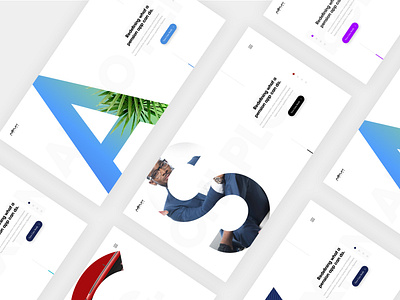 Case Study Landing Page landing design ui ui ux ui design uiux web design webdesign website website design