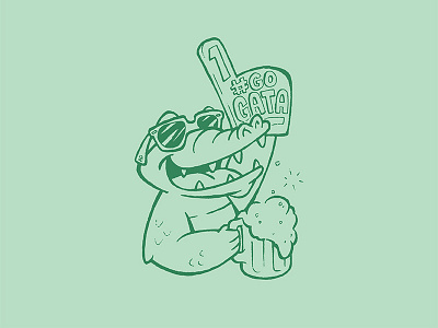 Go Gators beer florida gators uf