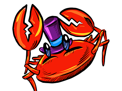 elegantCrab app branding design illustration illustrator cc vector