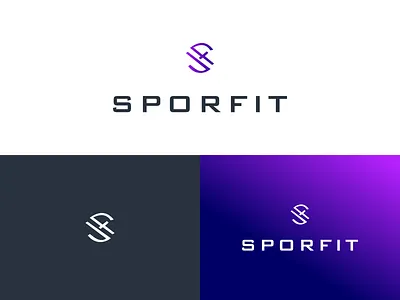 Sporfit Lgo Design Dribbble 2d 3d app design behance branding design designer download dribbble free illustrator logo logodesign logotype minimal mobile raghu sportswear logo ui ux