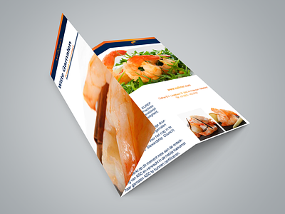 Culimer brochure brand design branding brochure business card corporate identity design flyer food food industry illustration leaflet logo sea animals seafood ui ux vector