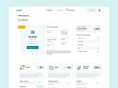 Cryptocurrency Marketplace crypto cryptocurrency design illustration information layout marketplace saas transaction typography ui ux website