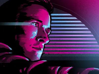 Drive 1980s art design gosling illustration illustrator outrun photoshop retro retrowave signalnoise synthwave vaporwave
