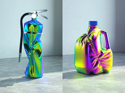 SQUISHED! 3d 3d art c4d metal octanerender render squished