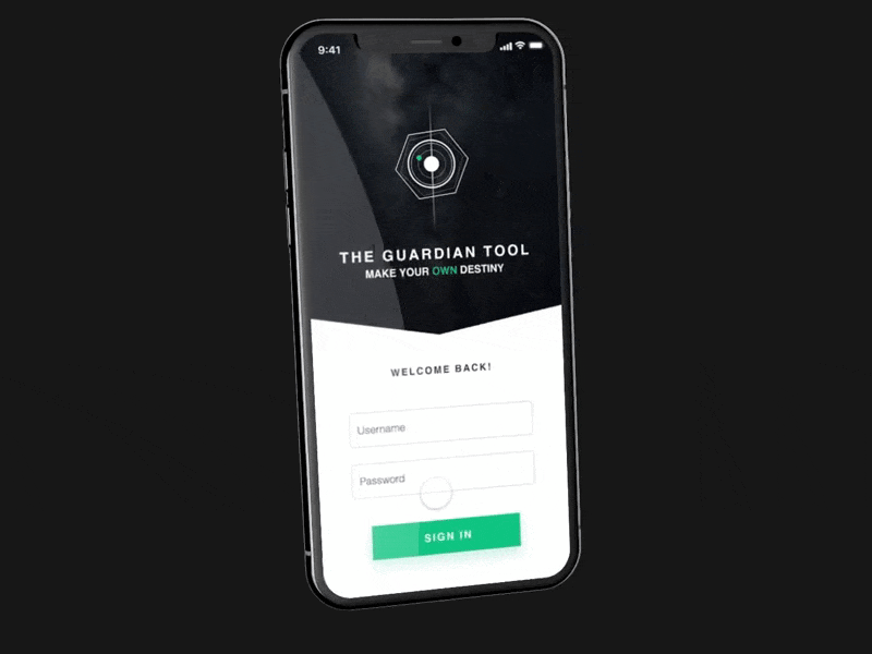 App login screen concept animation app interaction interaction animation interactiondesign log in login mobile mobile app sign in ui design uidesign ux design uxdesign