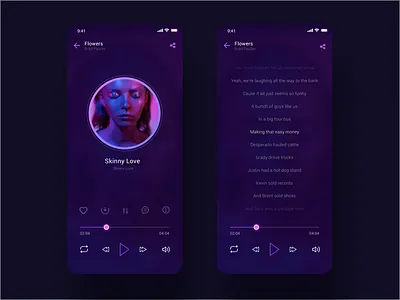 Music 2 app design music app sketch ui ux