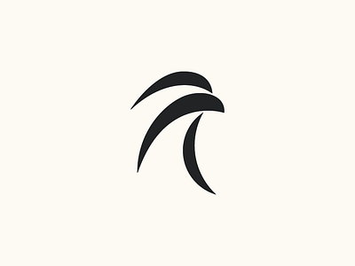 Eagle eagle logo mark