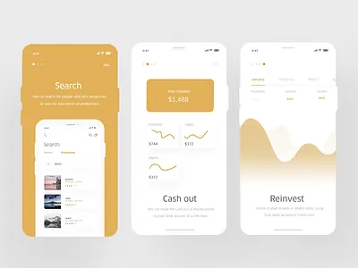 Filmmakers app #2 app colorfull cookie design ecommerce ui uidesign ux uxdesign
