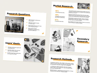 Research Findings design presentation presentation design presentation layout research slide slide deck ui ux ux design ux research uxui