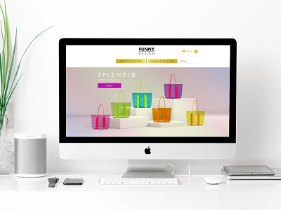 Funny Design / E-Commerce - Web Design UI/UX branding design graphic design social media ui ux