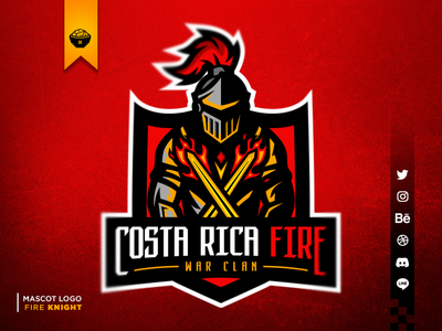 Fire Knight Mascot Logo design esport esportlogo esports logo esports logo design fire gaming logo gaming logos illustration inspiration logo design symbol knight knight logo logo logo design logos logotype mascot design mascot logo mascot logo design