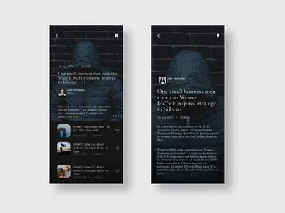 dark_mode2 app black blog book design read ui