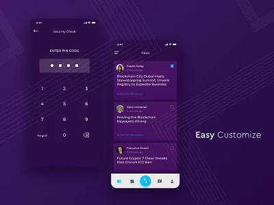 Sozo Wallet UI kit application bitcoin blockchain coin crypto design finance mobile ui ui kit wallet