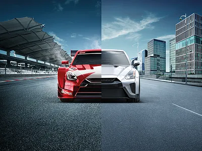 Driven by Passion. Driven by You. 3d automobiles cars digital campaign drive driving futuristic hybrud minimal design moody motul passion racecars racing toolkit