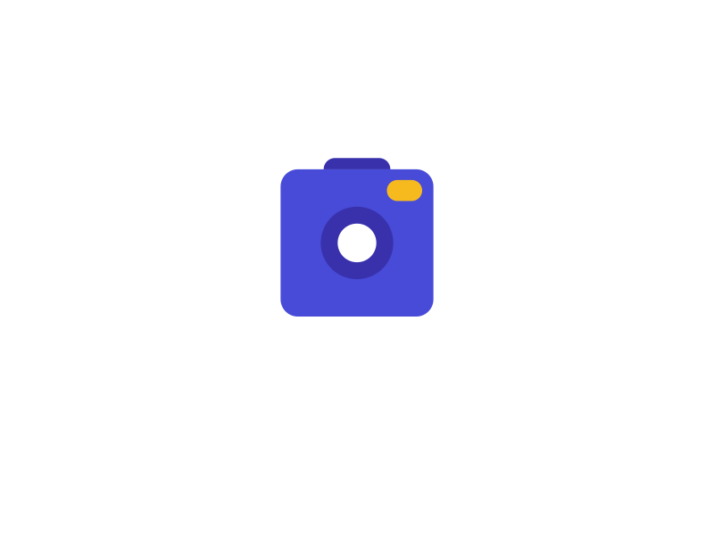 Click Click animation camera camera icon design flat gradient icon illustration illustrator logo minimal mograph motion motion design motiongraphics photograph poloroid ui ux vector