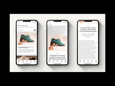 Clathas - Article article branding clothes design editorial fashion graphic design minimal news stylist ui ux