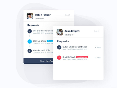 Leavetrack charts and Graphs chart design charts dashabord design dashboard dashboard design design tracking tracking app ui ux vector