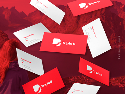 Business Card - Triple B adventure brand branding business businesscard design idenity journey letterb logo mexico monterrey stationery stationery design travel