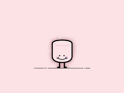 Mrs. Mallow affinity candy character design illustration illustrator simple sweets vector