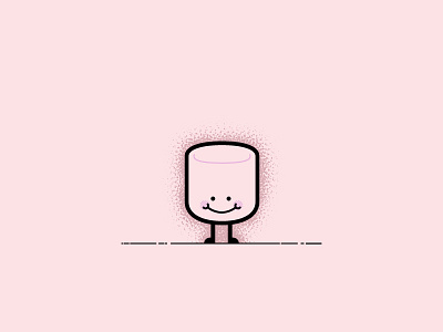 Mrs. Mallow affinity candy character design illustration illustrator simple sweets vector