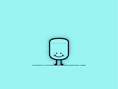 Mr. Mallow affinity candy character design illustration illustrator simple sweet vector