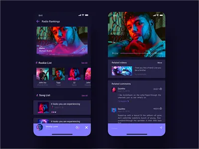 Music 4 app design music music app sketch ui ux
