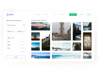 Airbnb Redesign airbnb airplane app application cards concept design redesign redesign concept rent rental rental app store travel typography ui ux web