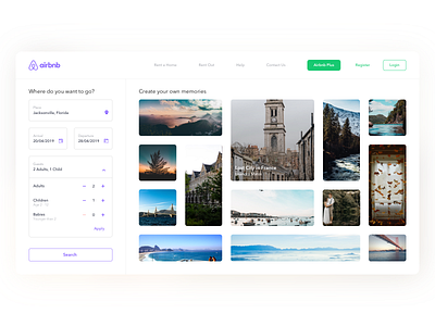 Airbnb Redesign airbnb airplane app application cards concept design redesign redesign concept rent rental rental app store travel typography ui ux web