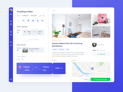 Accommodation Booking clean dashboard dashboard design interface product design tablet tickets travel ugem ui ux web web design website