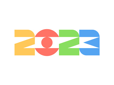 2023 2023 design kakhadzen letter logo logotype mark monogram negative space new year numbers symbol typography