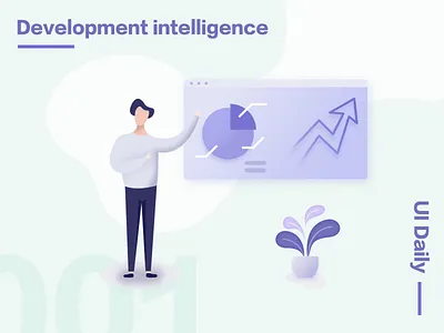 UI Daily#001 illustration ui