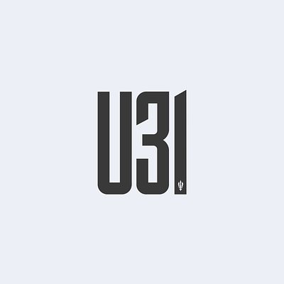U31 Logo branding graphic design logo