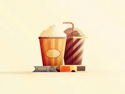 Movies Illustration design icon icon design illustration illustrator movies