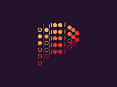 PT - Pulse Tech | Software & Technology Logo Design app logo design binary code branding branding identity colorful icons identity letter mark monogram logos logos design logos marks icons marks monogram pt logo pt monogram software technology app software technology company startup symbols wordmark icon