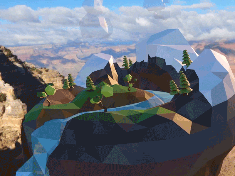 Low Poly Island 3d 3dart 3dartist 3dmodel 3dmodeling 3drender blender blender28 blender3d illustration island lowpoly lowpoly3d lowpolyart lowpolygon trees