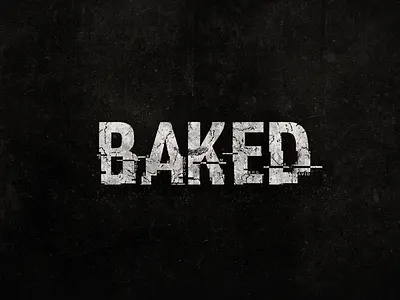 Logo Design // BAKED brand brand design brand identity branding design dark logo illustrator logo logo design logo design branding logo designer logodesign logotype typography