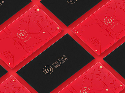 card show banner design effect illustration web