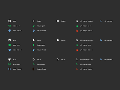 Devcons Dark glyph glyphs icon icon library icons
