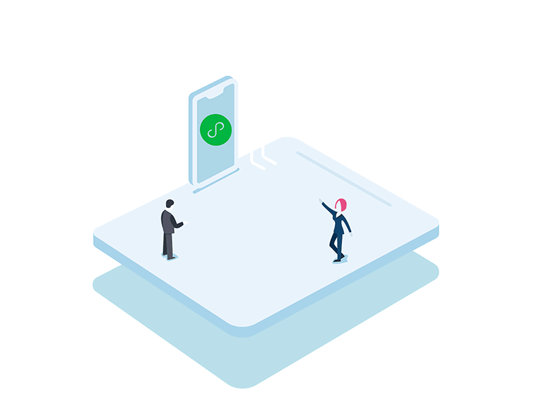 2.5D graphic design 2.5d animation design icon illustration ui web 涂鸦小p