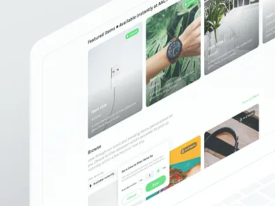 Ecommerce Home Page cart collections desktop dropdown e commerce e commerce website ecommerce filter grid horizontal list item grid landing page madeintoronto minimal scrollable list toronto ui uiux ux webapp