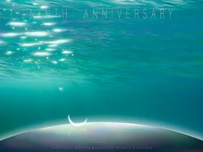 Ninth Anniversary of Love 品牌 插图 活版印刷 设计