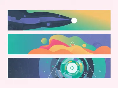 Blobs & Blorps blobs bloops blorps gradients shapes storyboards video